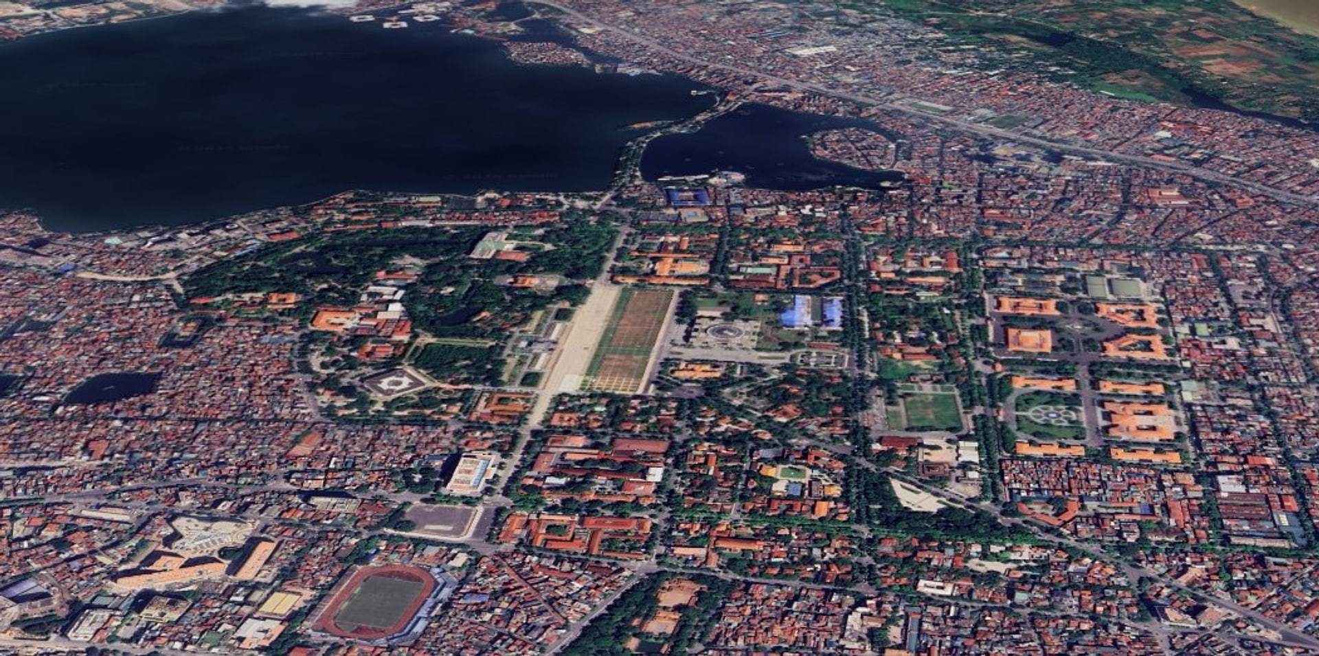 Toàn cảnh phường Ba Đình